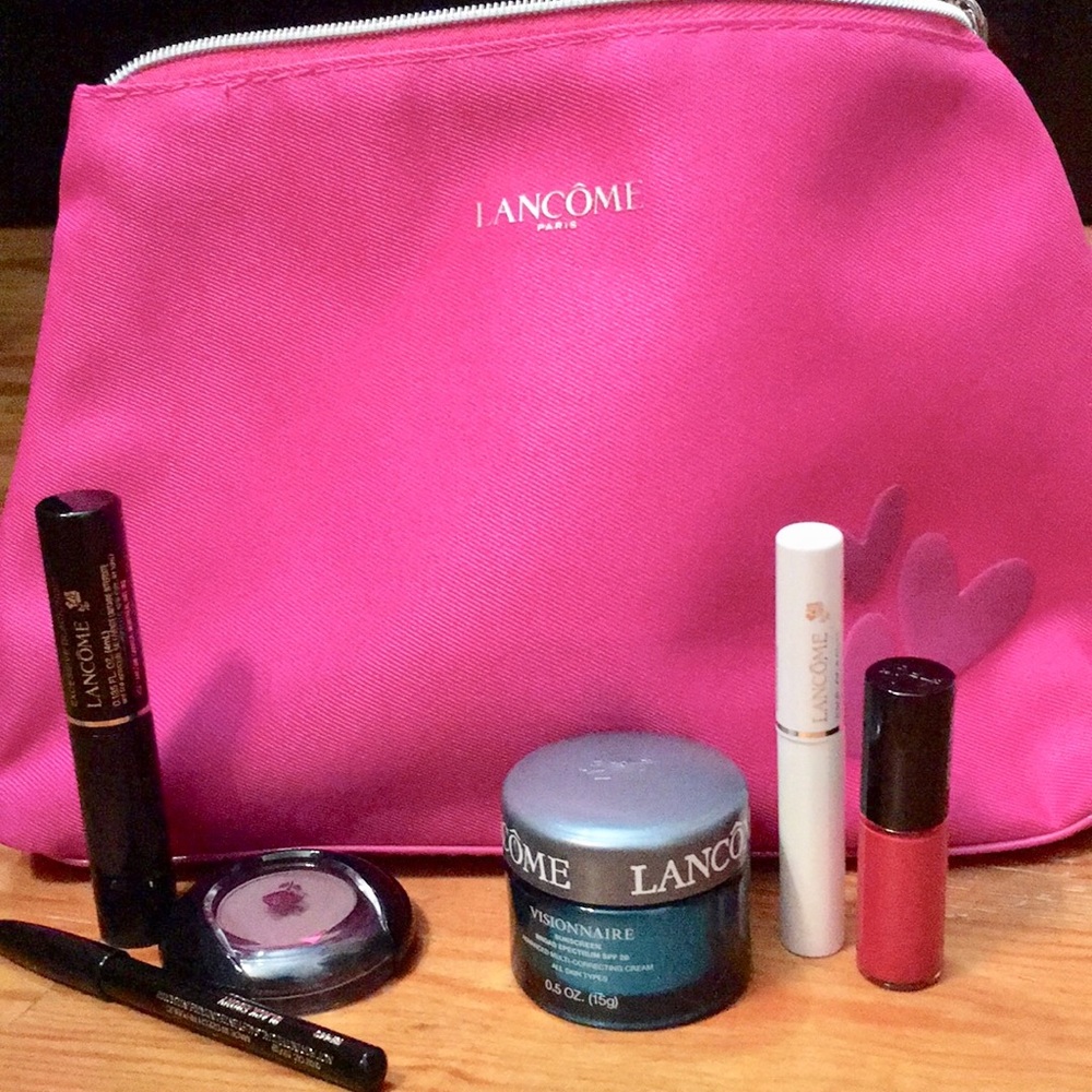 Lancôme 7 piece Makeup Bundle